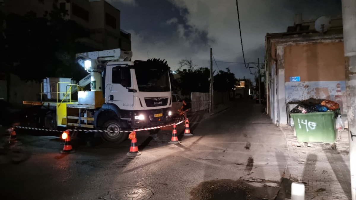 يافا: عودة التيار الكهربائي بعد انقطاعه لساعات طويلة